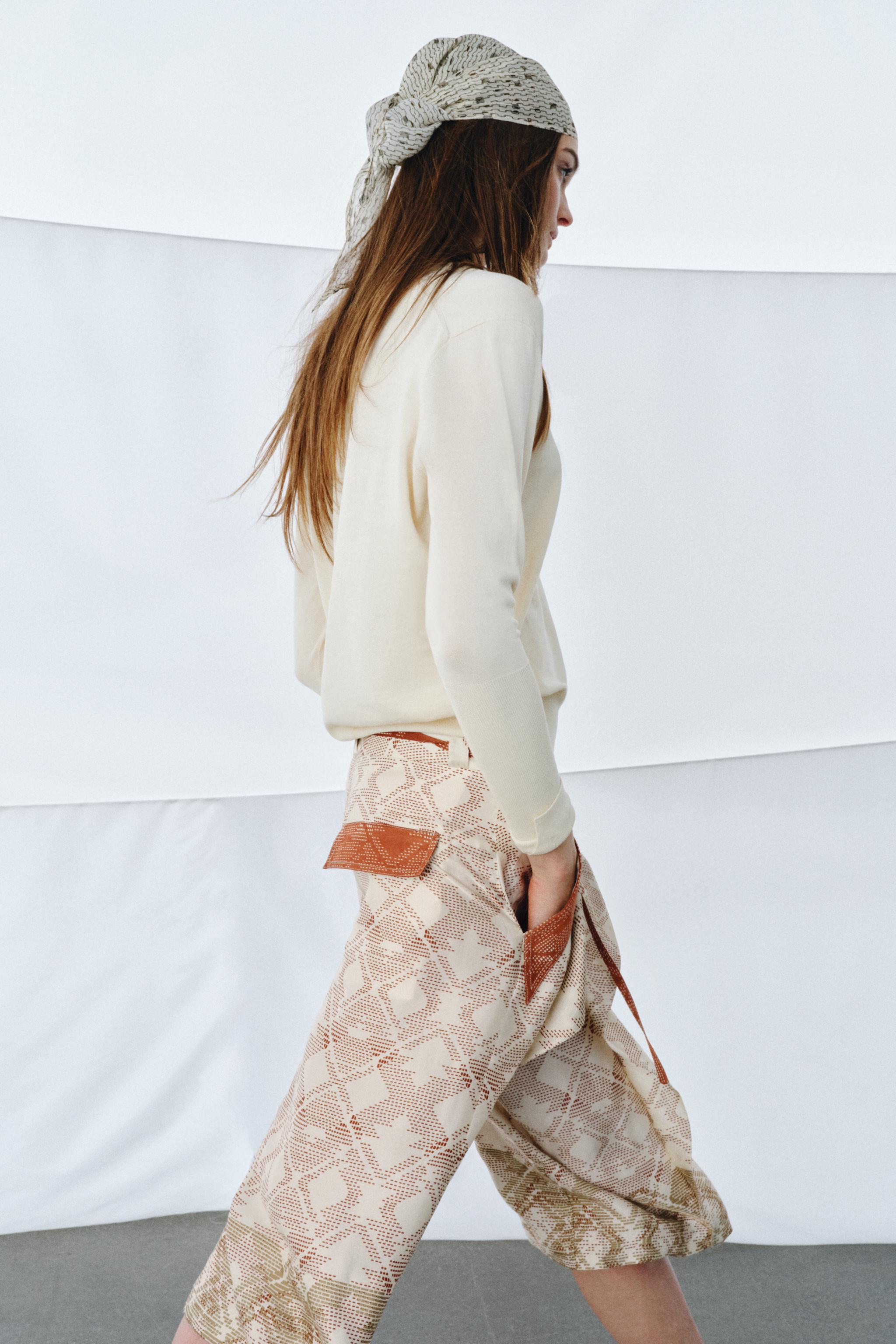 PRINTED FLOWY SHORTS ZW COLLECTION